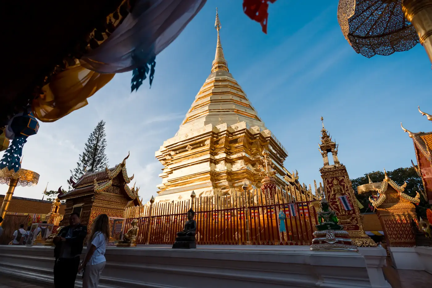 Doi Suthep-tempelet i Chiang Mai